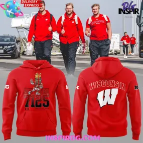 -Wisconsin Badgers Ron Dayne 7125 Limited Hoodie