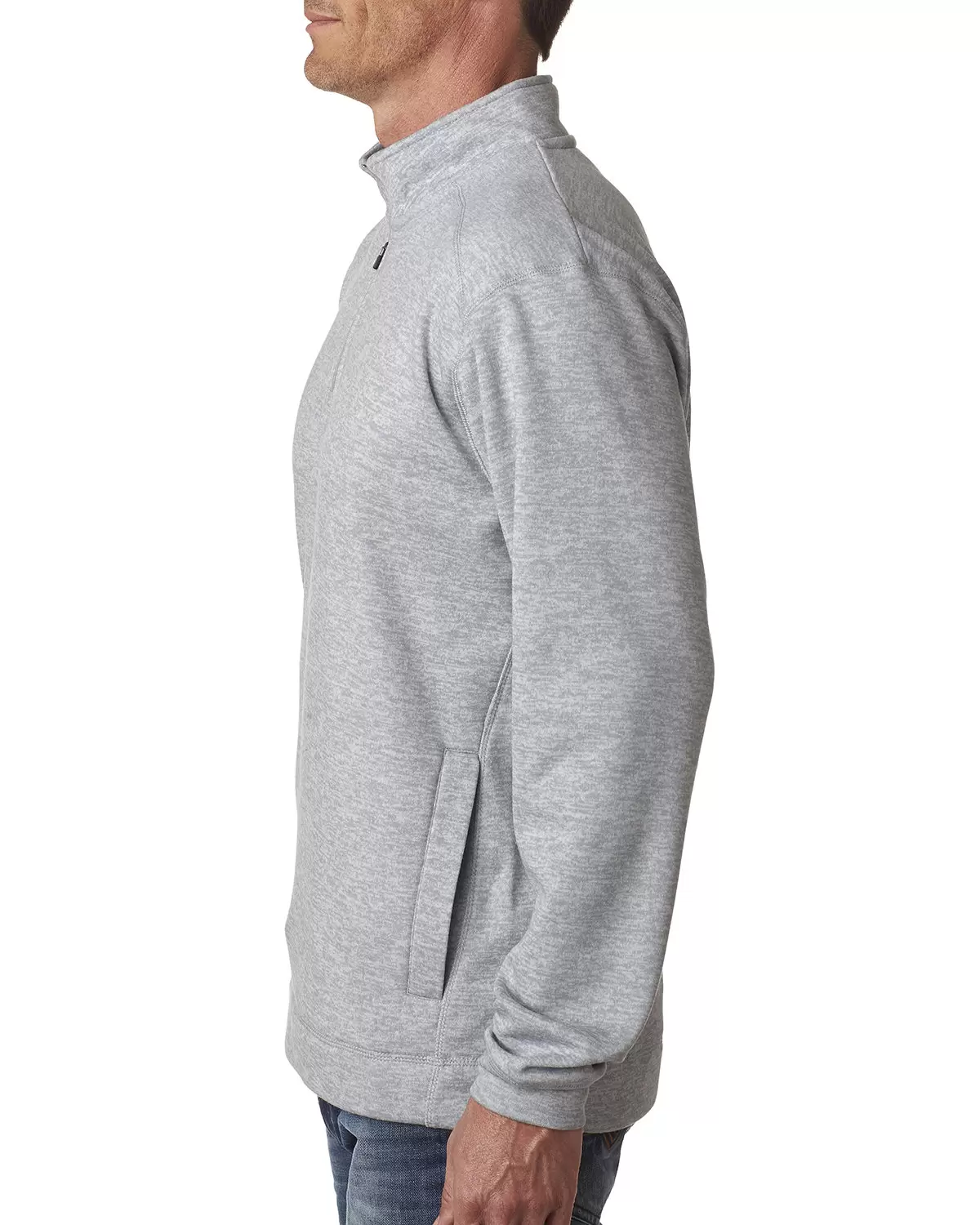 8614 -J. America - Cosmic Fleece 1/4 Zip Pullover Sweatshirt SKU: 8614