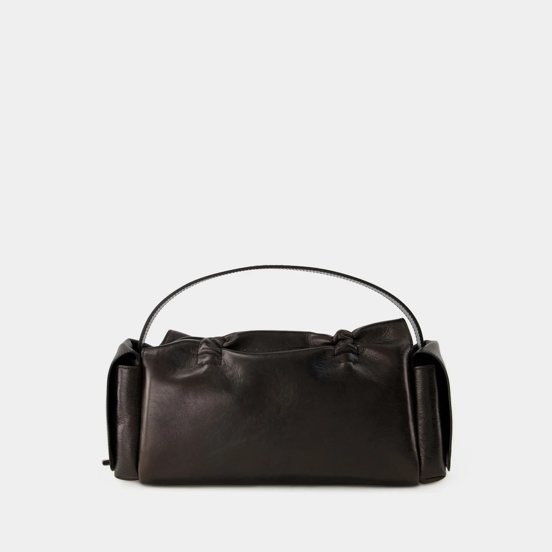 Acne Studios  Atroska Hobo Bag - Acne Studios - Leather - Dark Brown