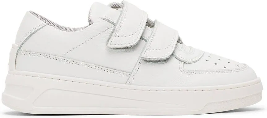 Acne Studios Kids White Velcro Sneakers