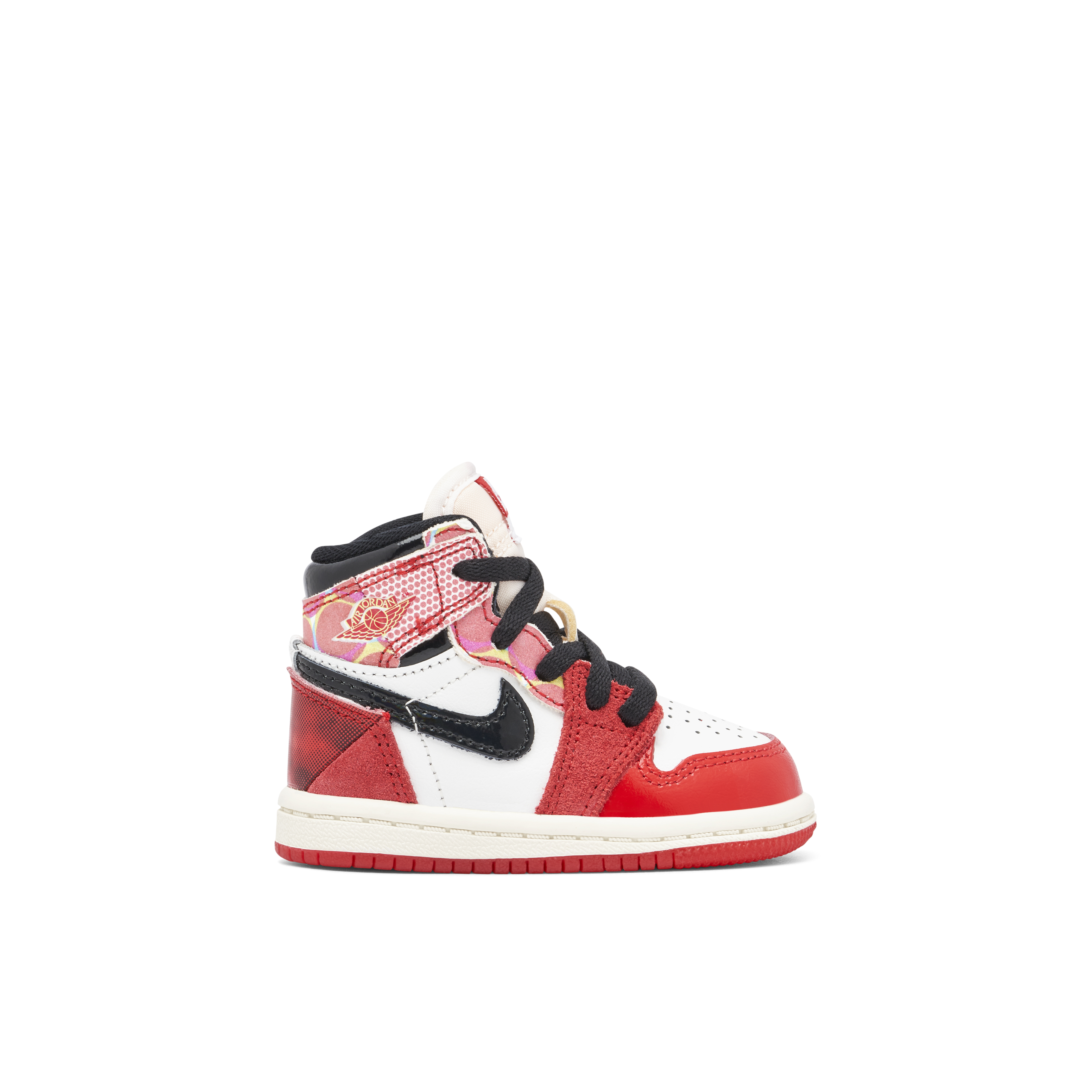 Air Jordan 1 High x Spider-Man Across The Spider-verse Red Black TD | DV1750-601 | Laced