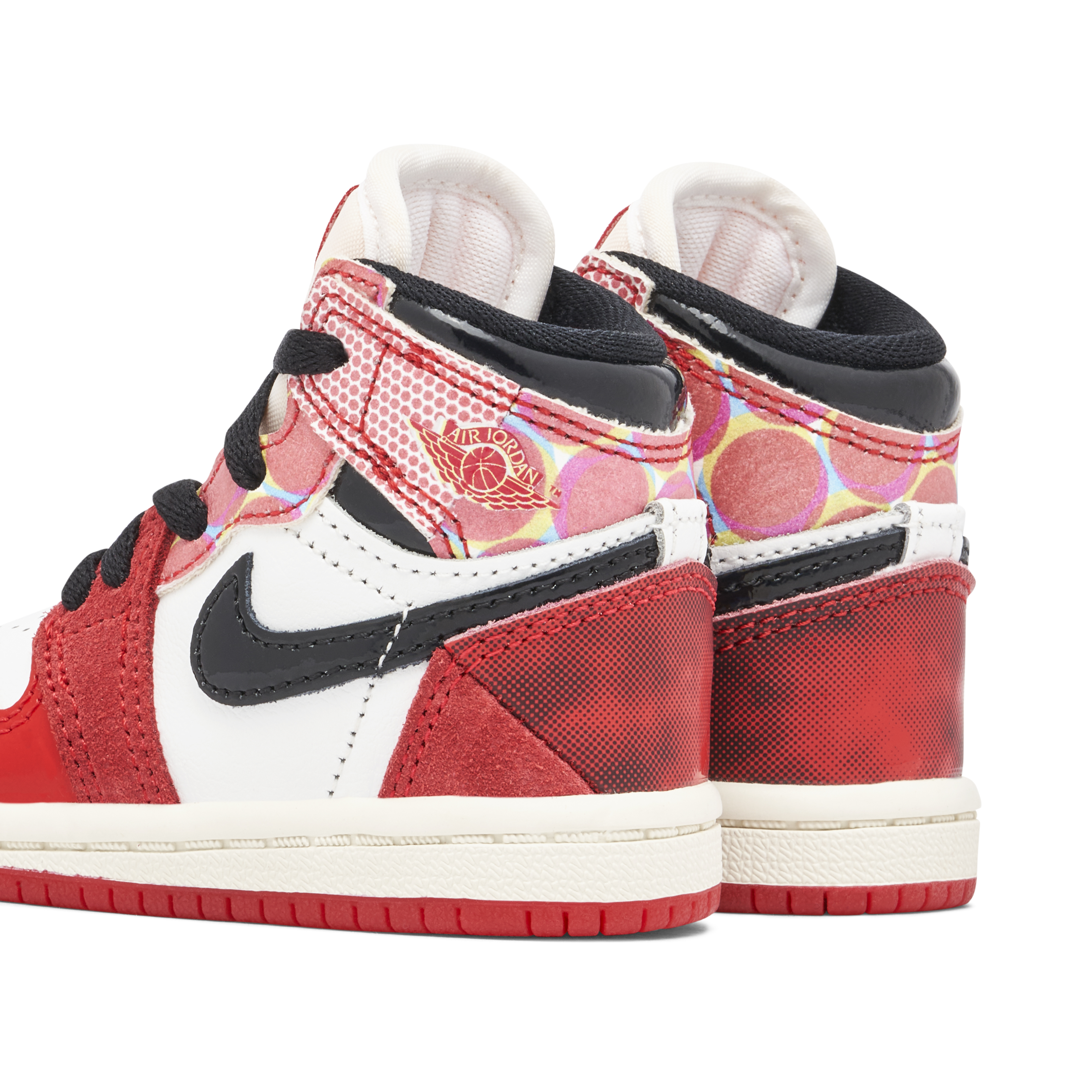 Air Jordan 1 High x Spider-Man Across The Spider-verse Red Black TD | DV1750-601 | Laced