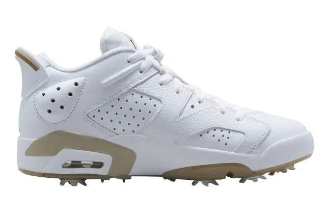 Air Jordan 6 Low Golf White Khaki