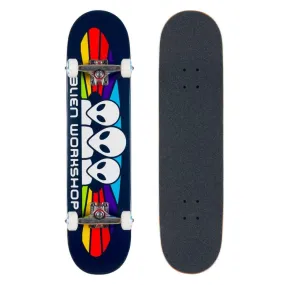 Alien Workshop 7.5" Spectrum Navy Complete Skateboard