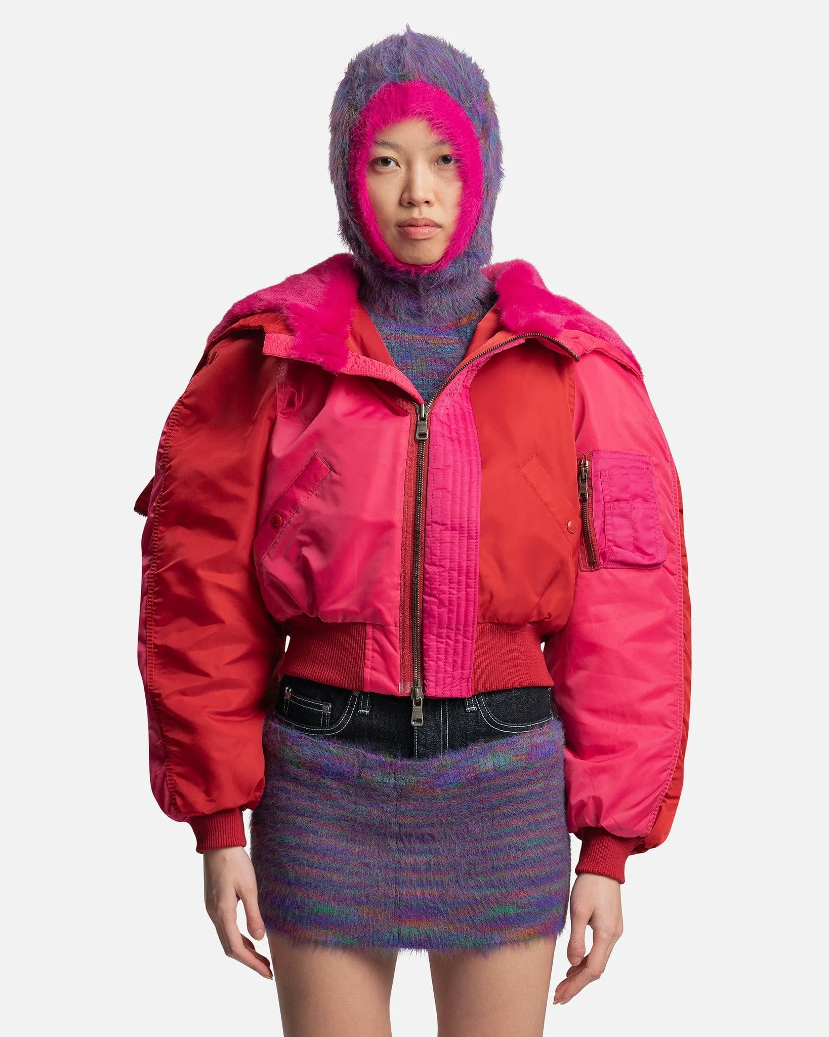 Andersson Bell Kamila Color Variation N2B Jacket in Pink/Pink