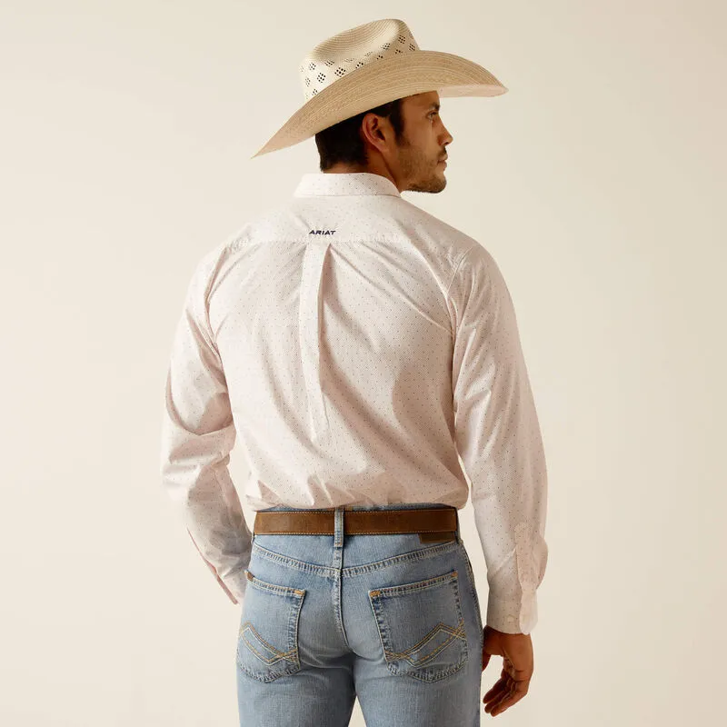 Ariat: White Thor Fitted Shirt