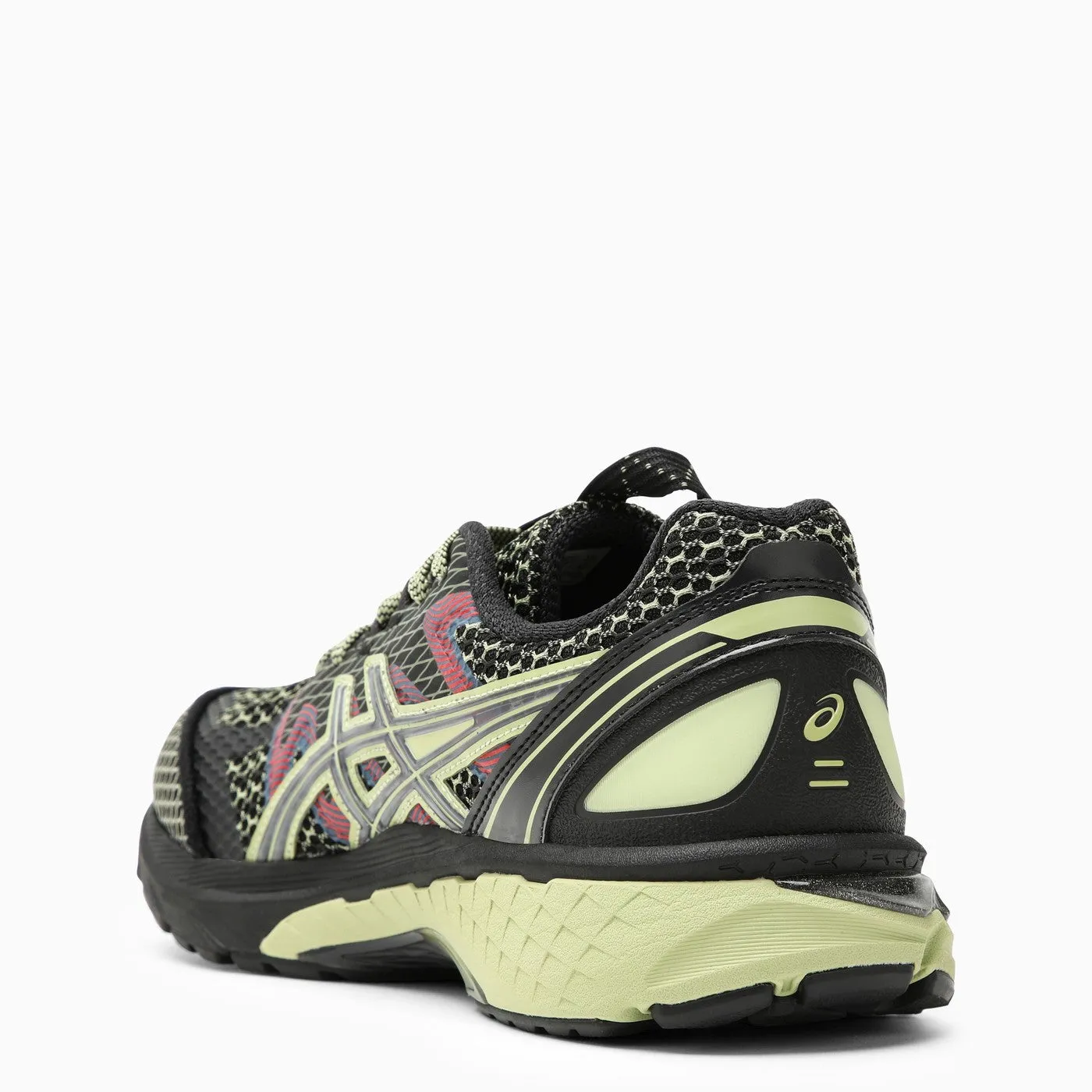 Asics    Asics Us4 S Gel Terrain Sneakers Black/Neon Lime