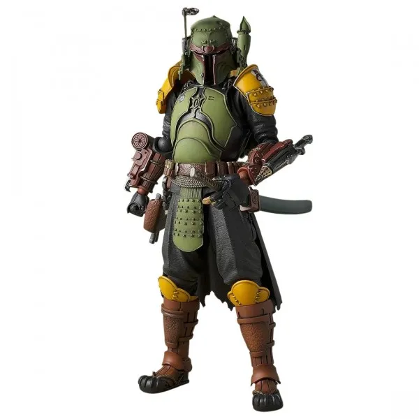 Bandai Meisho Movie Realization Star Wars The Book Of Boba Fett Daimyo Boba Fett Figure (green)