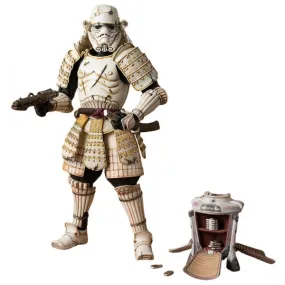 Bandai Meisho Movie Realization Star Wars The Mandalorian Ashigaru Stormtrooper Remnant Figure (white)