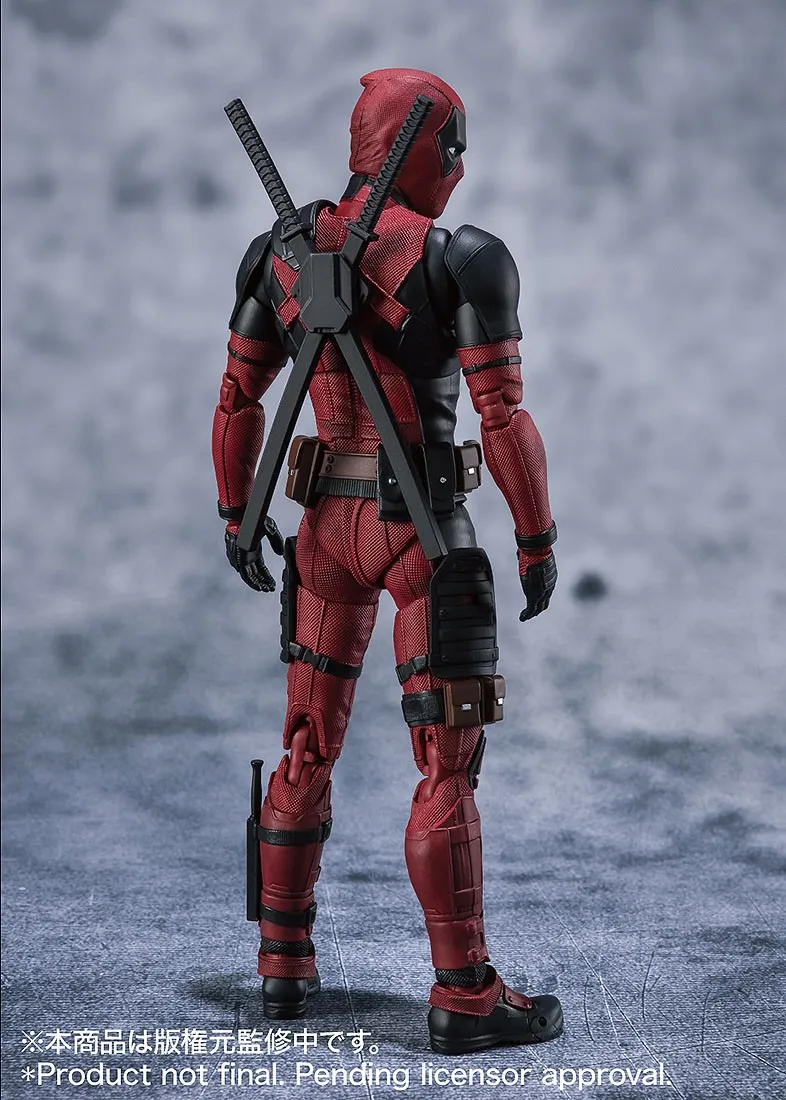 Bandai S.H.Figuarts Marvel Deadpool Figure (red)