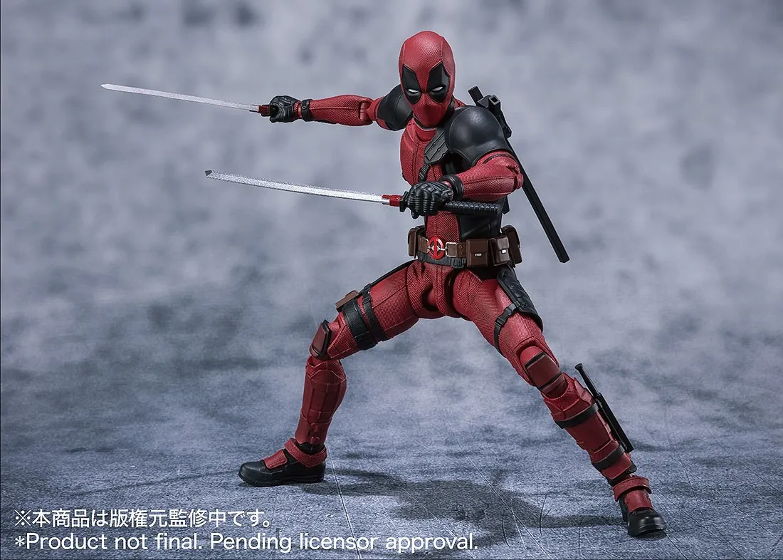 Bandai S.H.Figuarts Marvel Deadpool Figure (red)