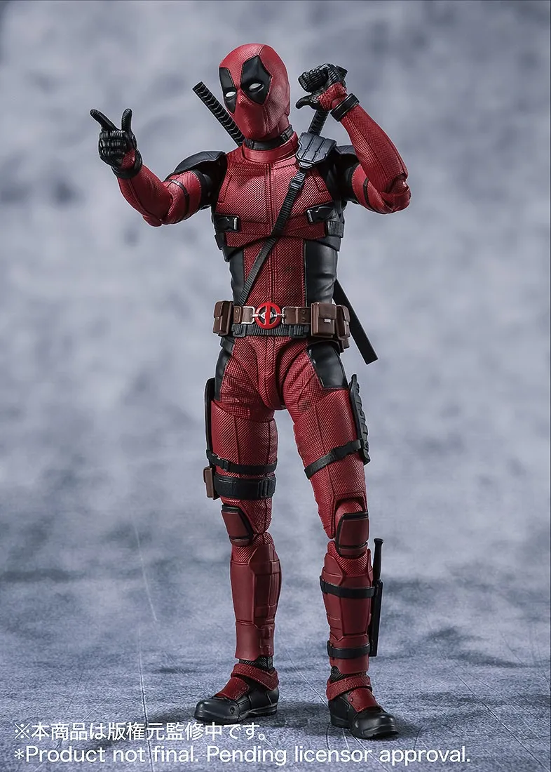 Bandai S.H.Figuarts Marvel Deadpool Figure (red)