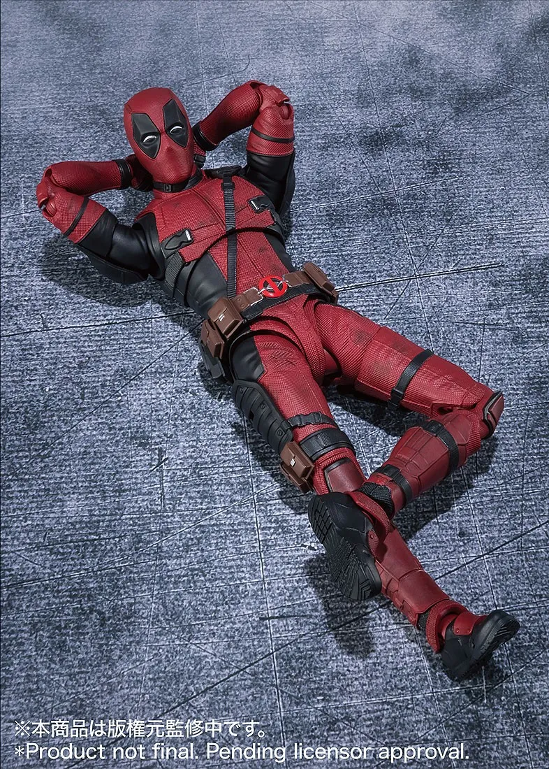 Bandai S.H.Figuarts Marvel Deadpool Figure (red)