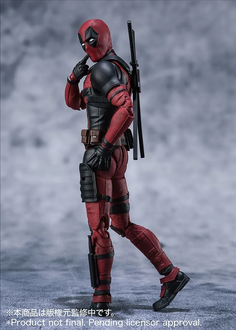 Bandai S.H.Figuarts Marvel Deadpool Figure (red)