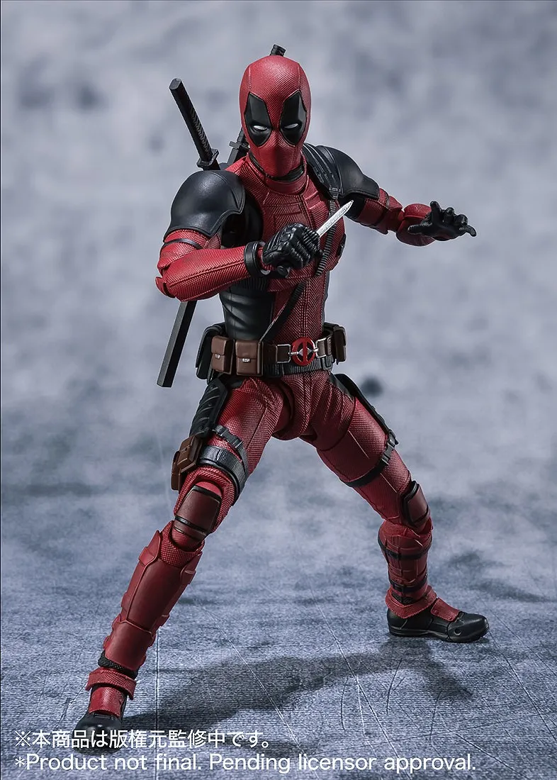 Bandai S.H.Figuarts Marvel Deadpool Figure (red)