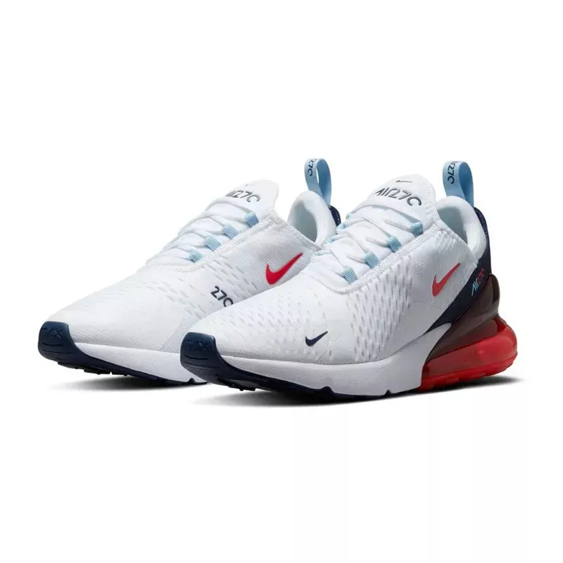 Baskets Nike Air Max 270 - Blanc Et Rouge - Homme