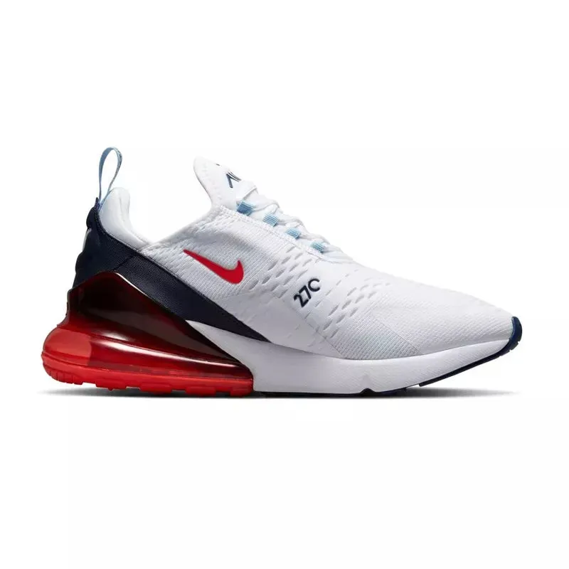 Baskets Nike Air Max 270 - Blanc Et Rouge - Homme