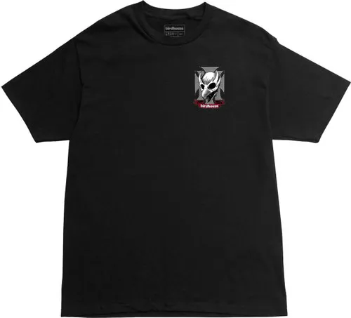 Birdhouse Skateboards Shirt Tony Hawk Falcon Crest Black