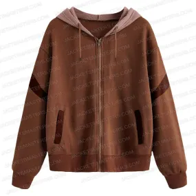 Botan Yu Yu Hakusho Fleece Brown Hoodie