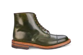 Brett ToeCap Boot - Green Cordovan