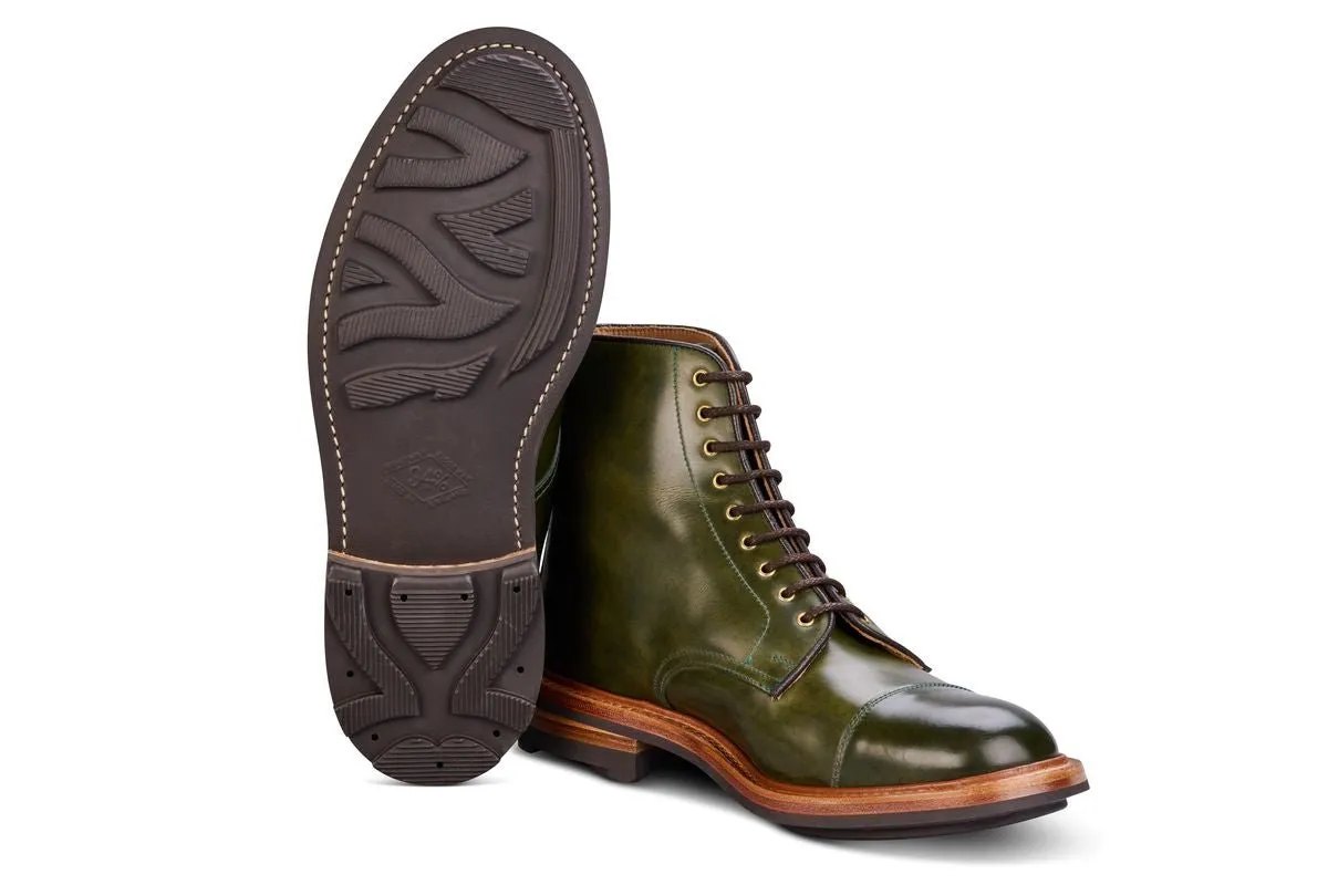 Brett ToeCap Boot - Green Cordovan