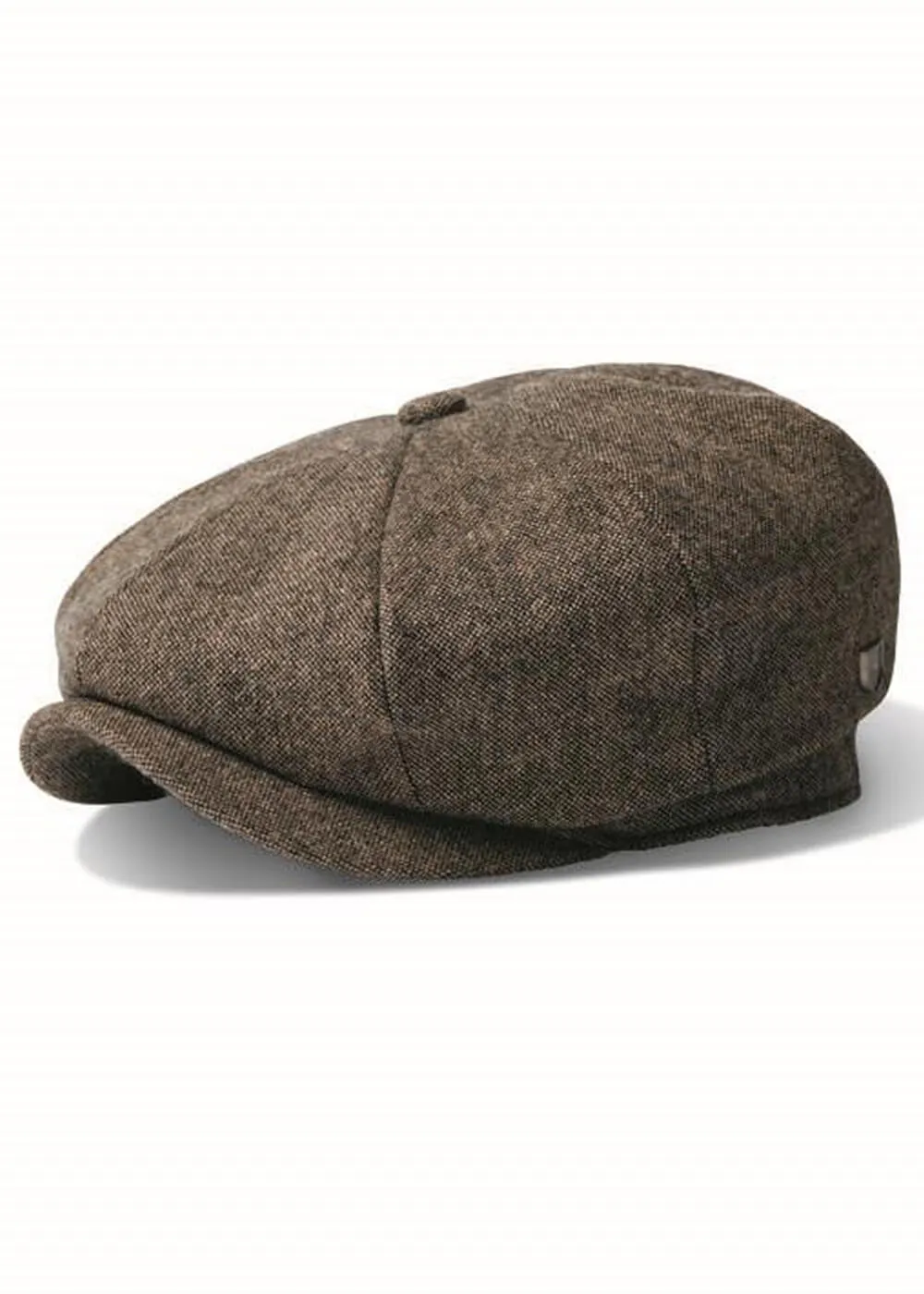 Brixton Brood Baggy Snap Cap Cap Dark Toffee Brown