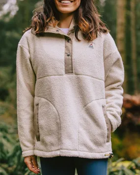 Calla Hooded Pullover Made from Recycled Fleece