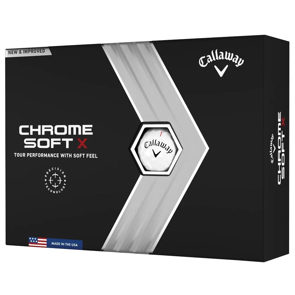 Callaway Chrome Soft X Golf Balls 2022