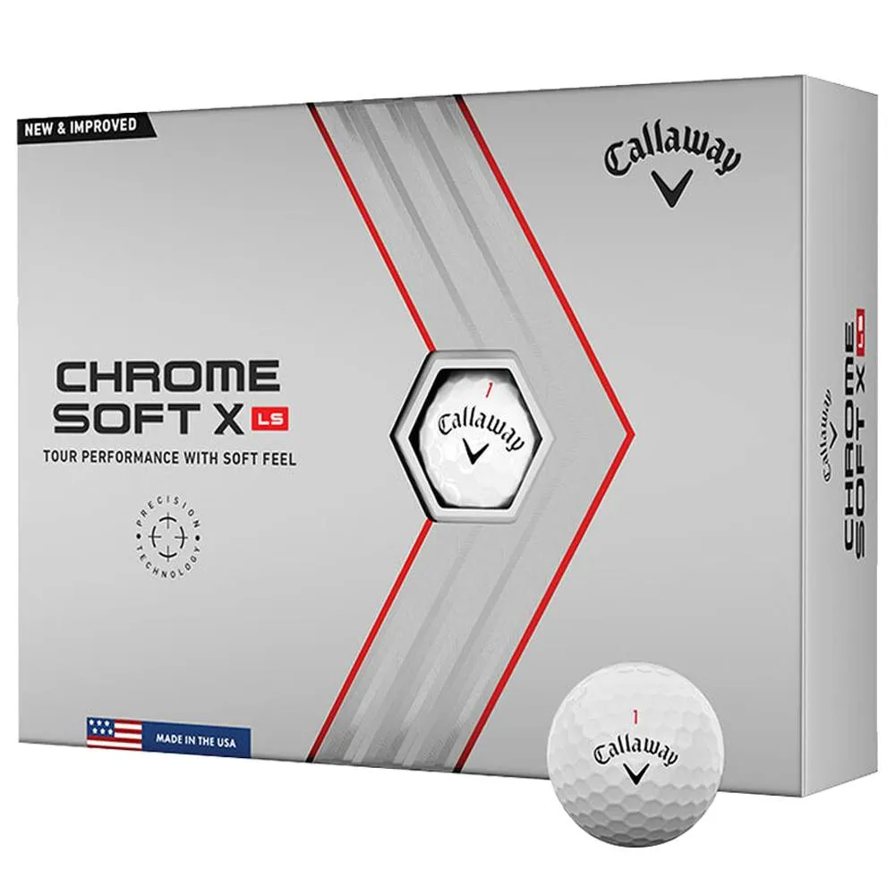 Callaway Chrome Soft X LS Golf Balls 2022