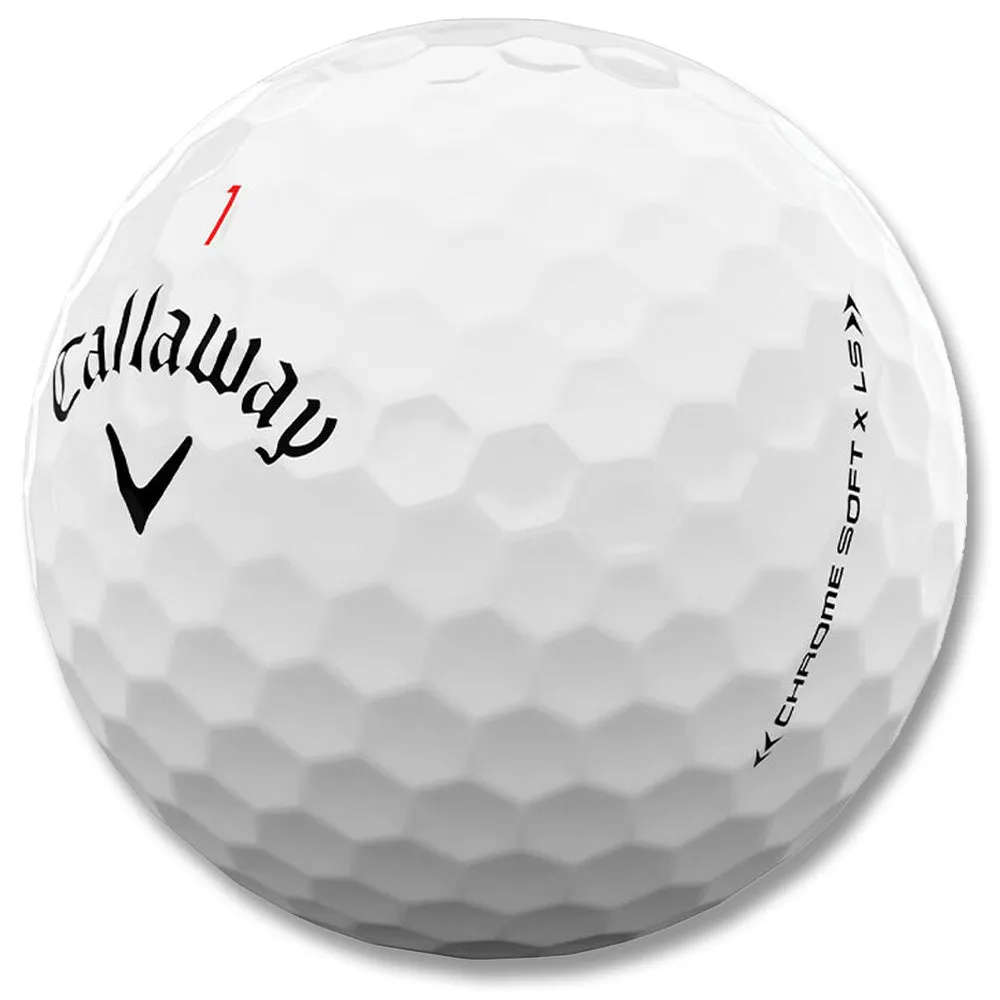 Callaway Chrome Soft X LS Golf Balls 2022