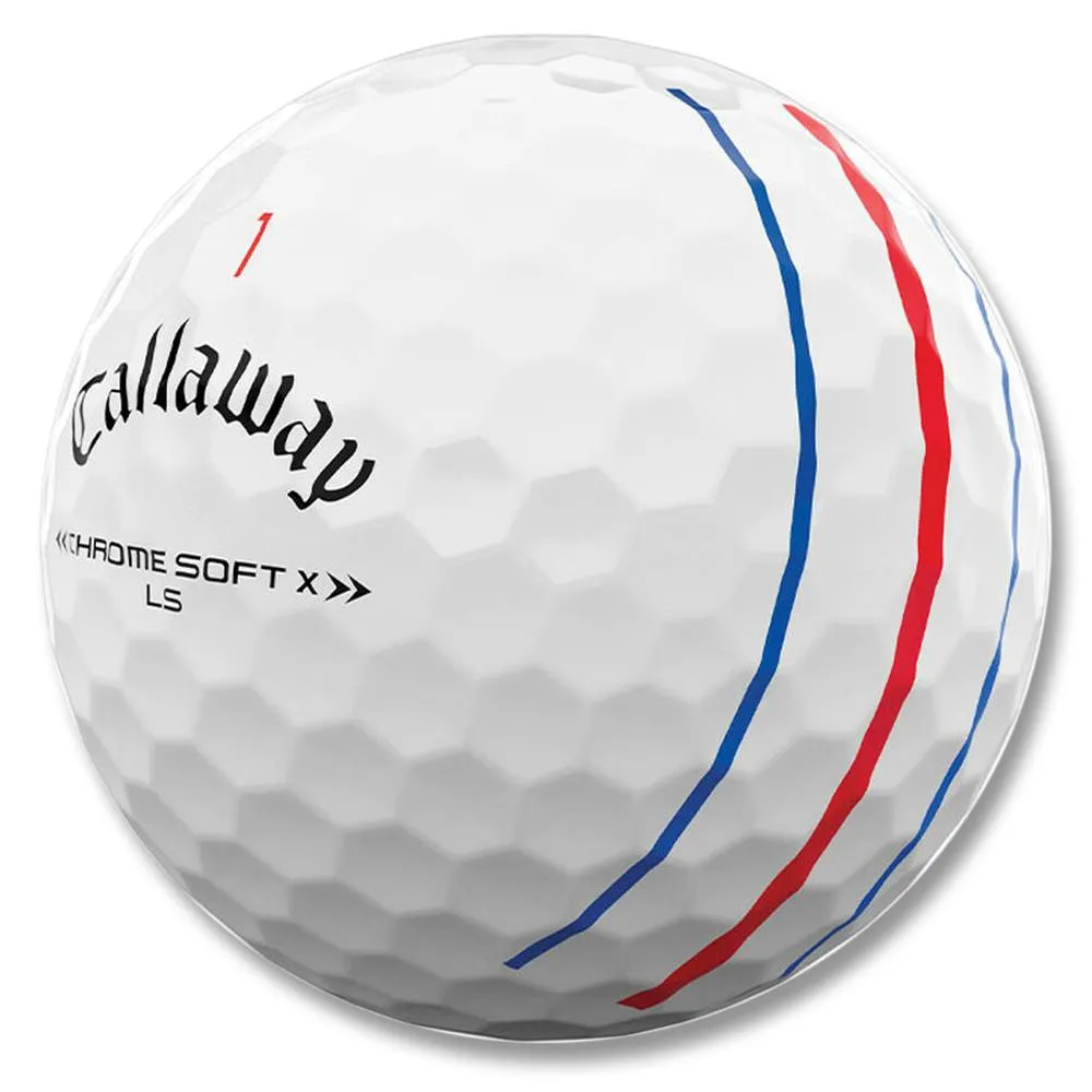 Callaway Chrome Soft X LS Triple Track Golf Balls 2022