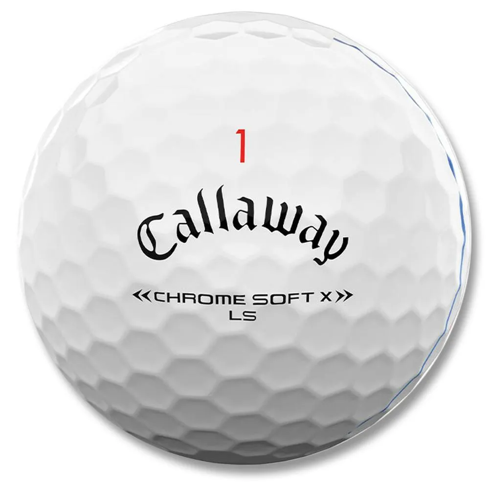 Callaway Chrome Soft X LS Triple Track Golf Balls 2022