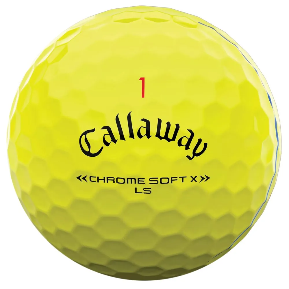 Callaway Chrome Soft X LS Triple Track Golf Balls 2022