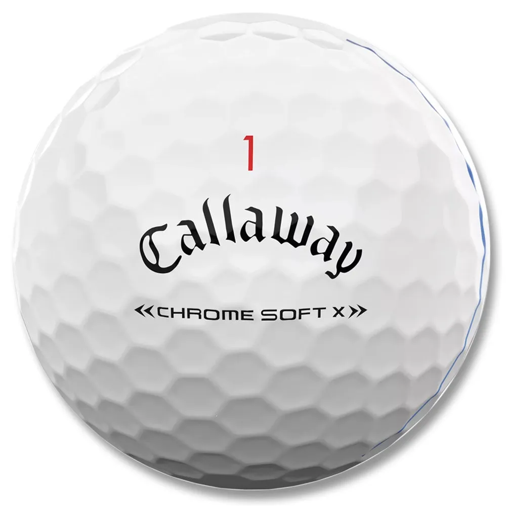 Callaway Chrome Soft X Triple Track Golf Balls 2022