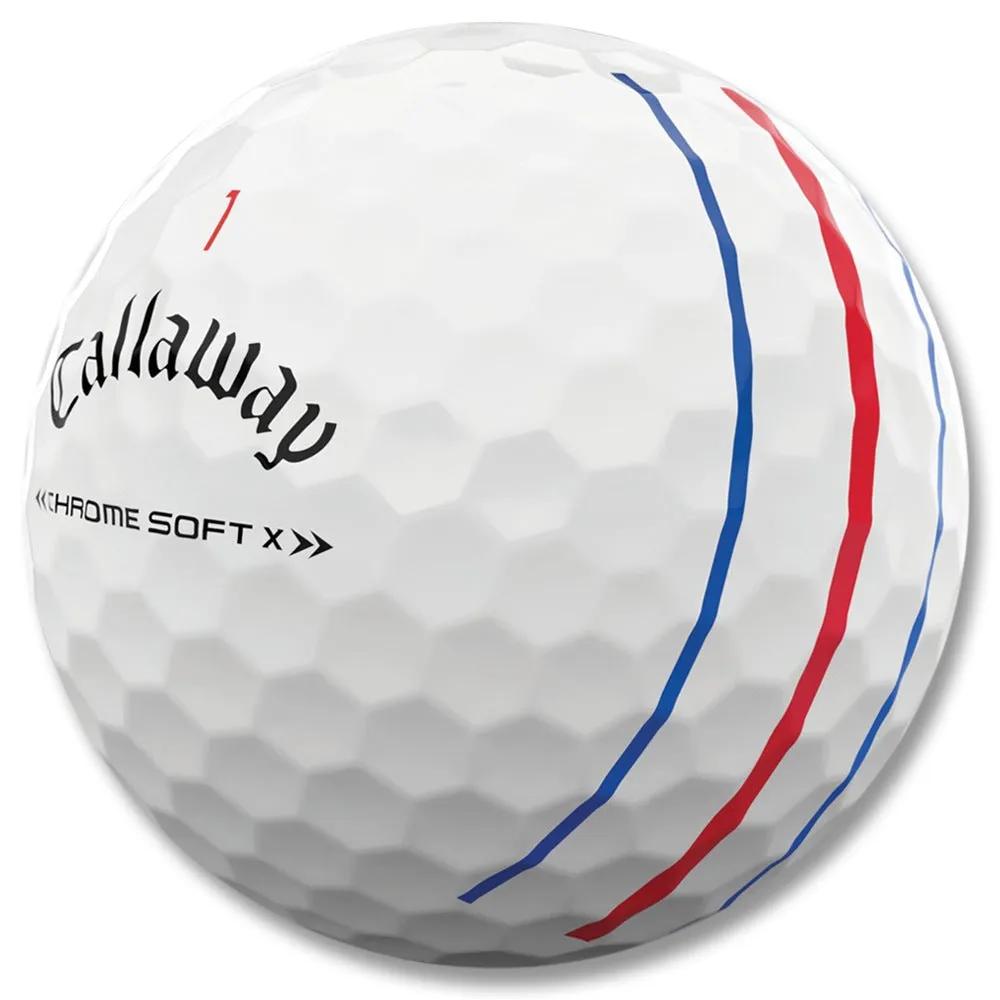 Callaway Chrome Soft X Triple Track Golf Balls 2022