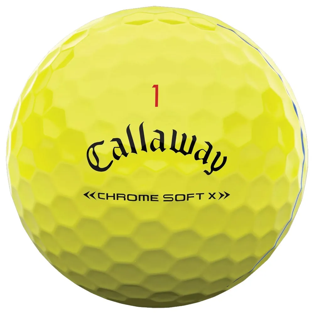 Callaway Chrome Soft X Triple Track Golf Balls 2022