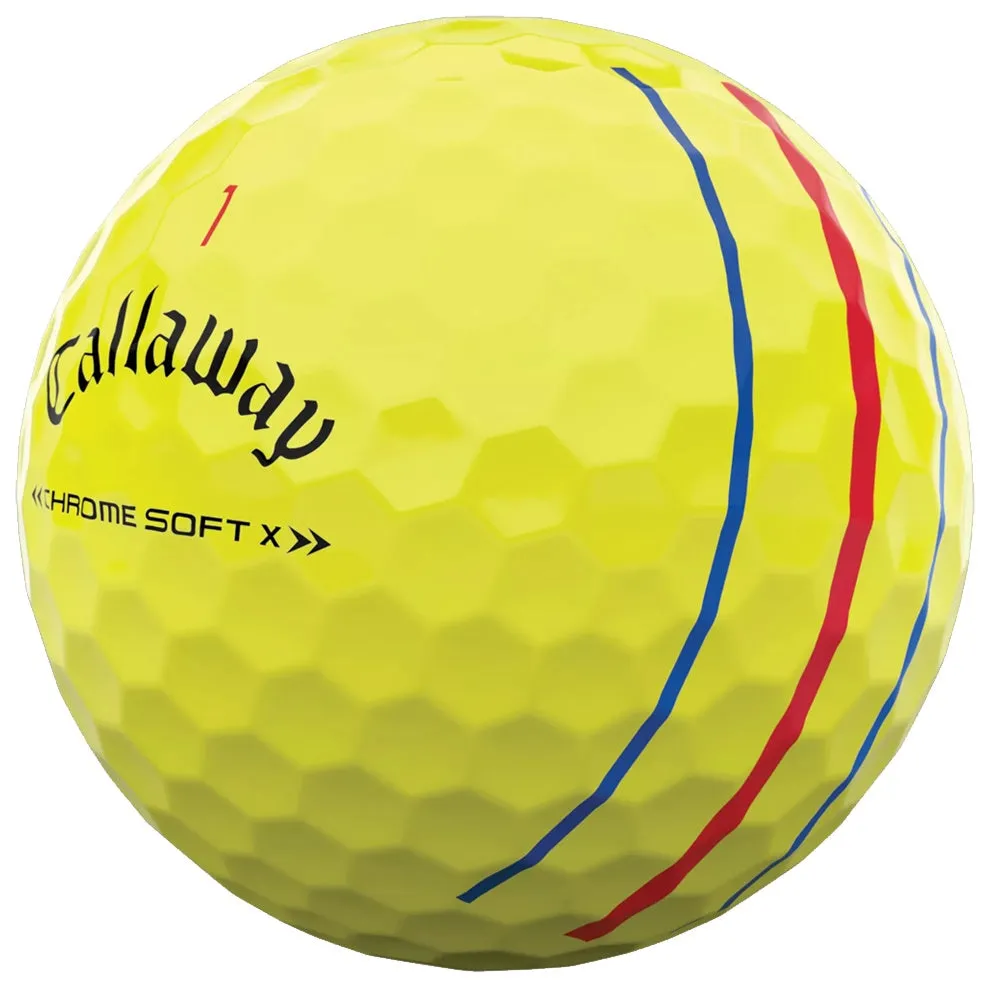 Callaway Chrome Soft X Triple Track Golf Balls 2022