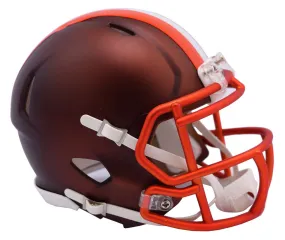 CLEVELAND BROWNS BLAZE SPEED MINI HELMET