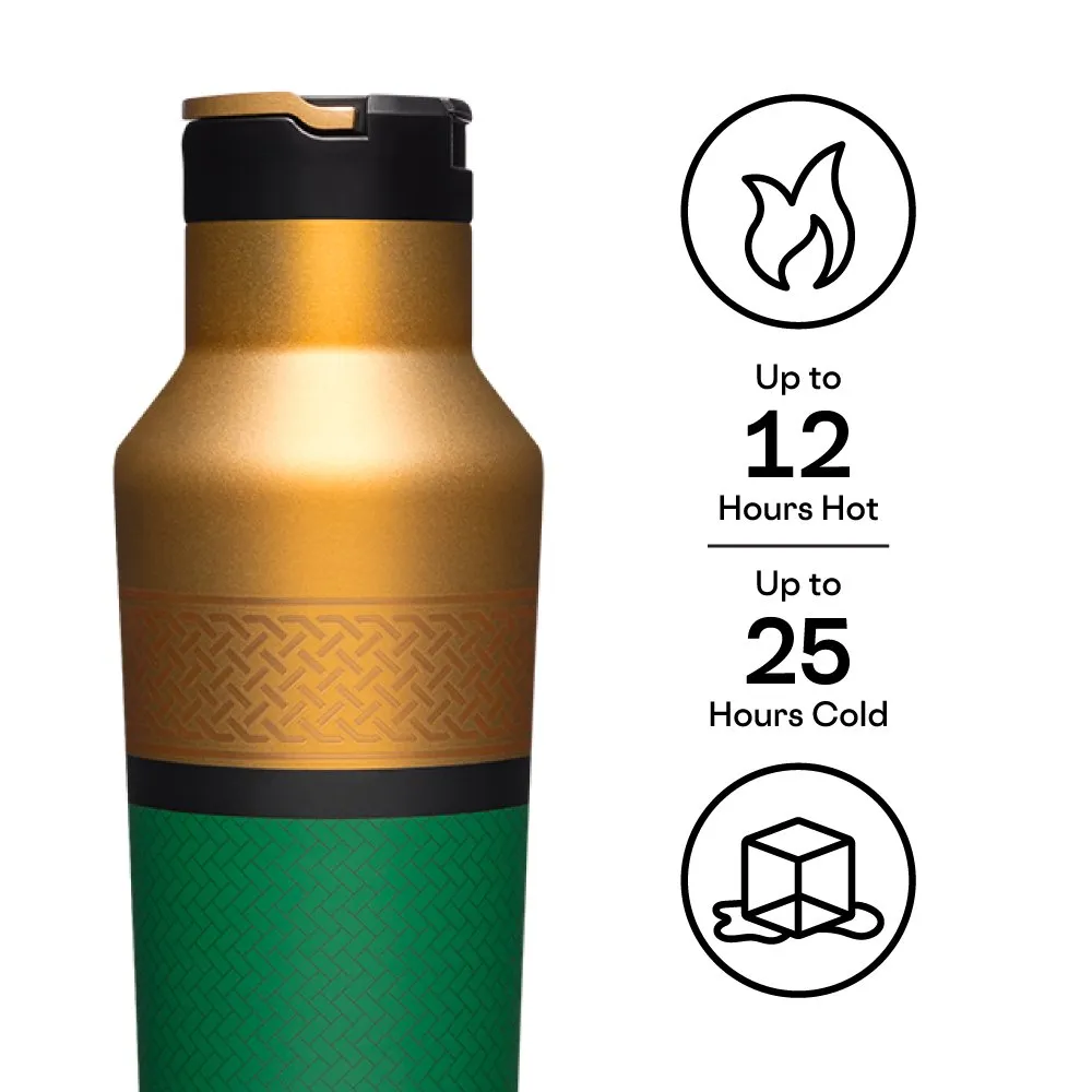 Corkcicle Marvel Heroes 20oz Sport Canteen Bottle - Loki