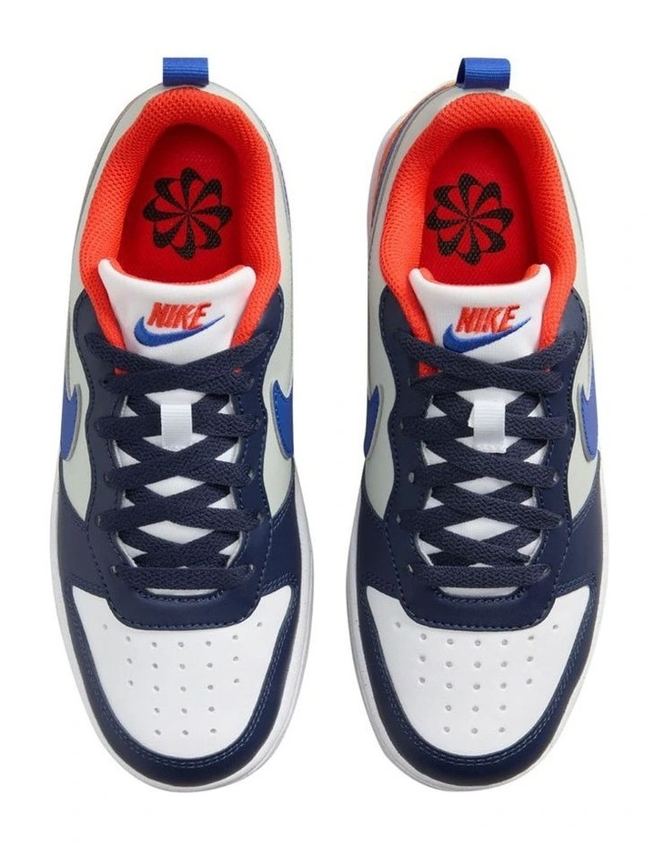 Court Borough Low Recraft Grade School Sneakers In Navy