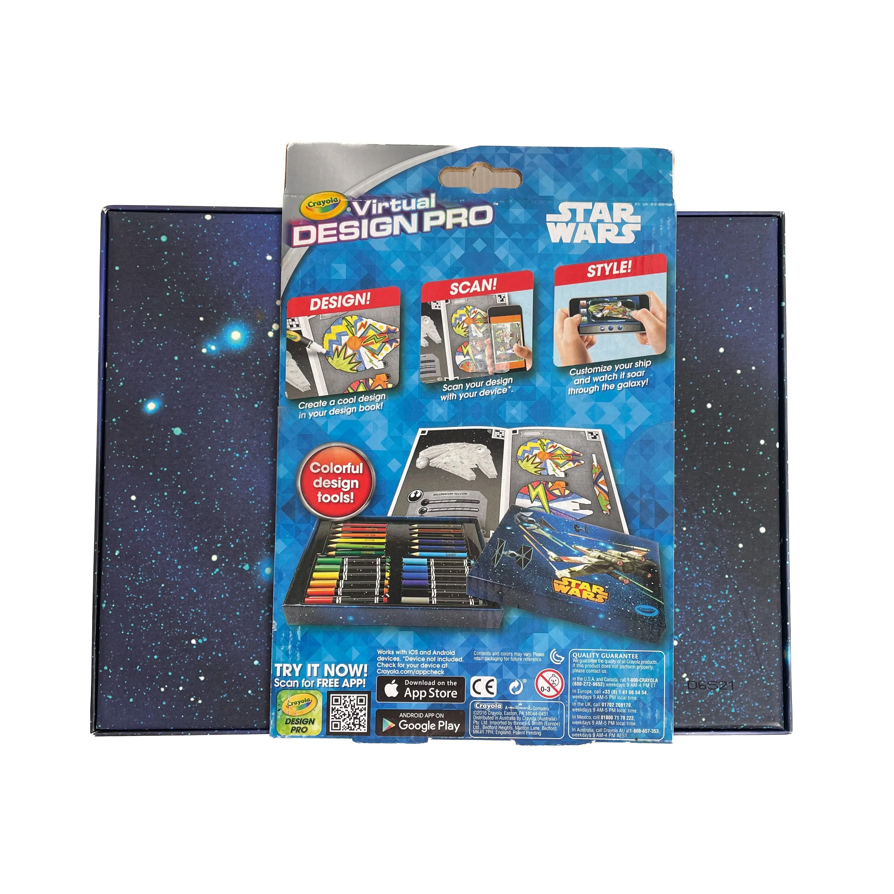 Crayola Star Wars  virtual design  NEW