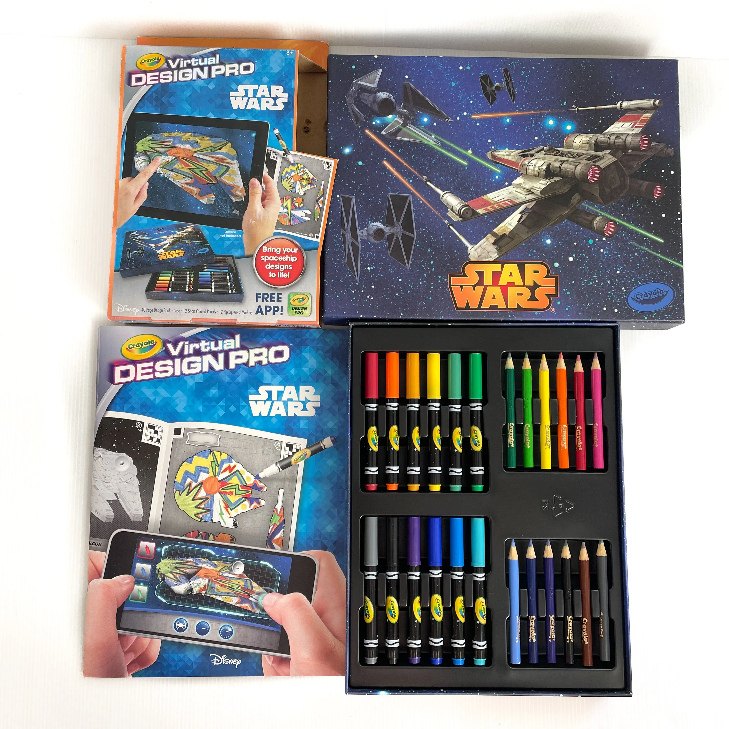 Crayola Star Wars  virtual design  NEW