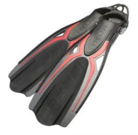 Cressi Thor Ebs Fins - Red