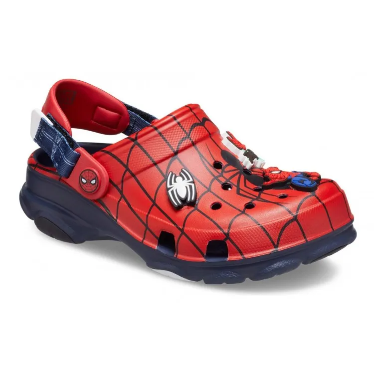 Crocs 208786 Team Spider Man All-Terrain Clog Kid Bambino Blu