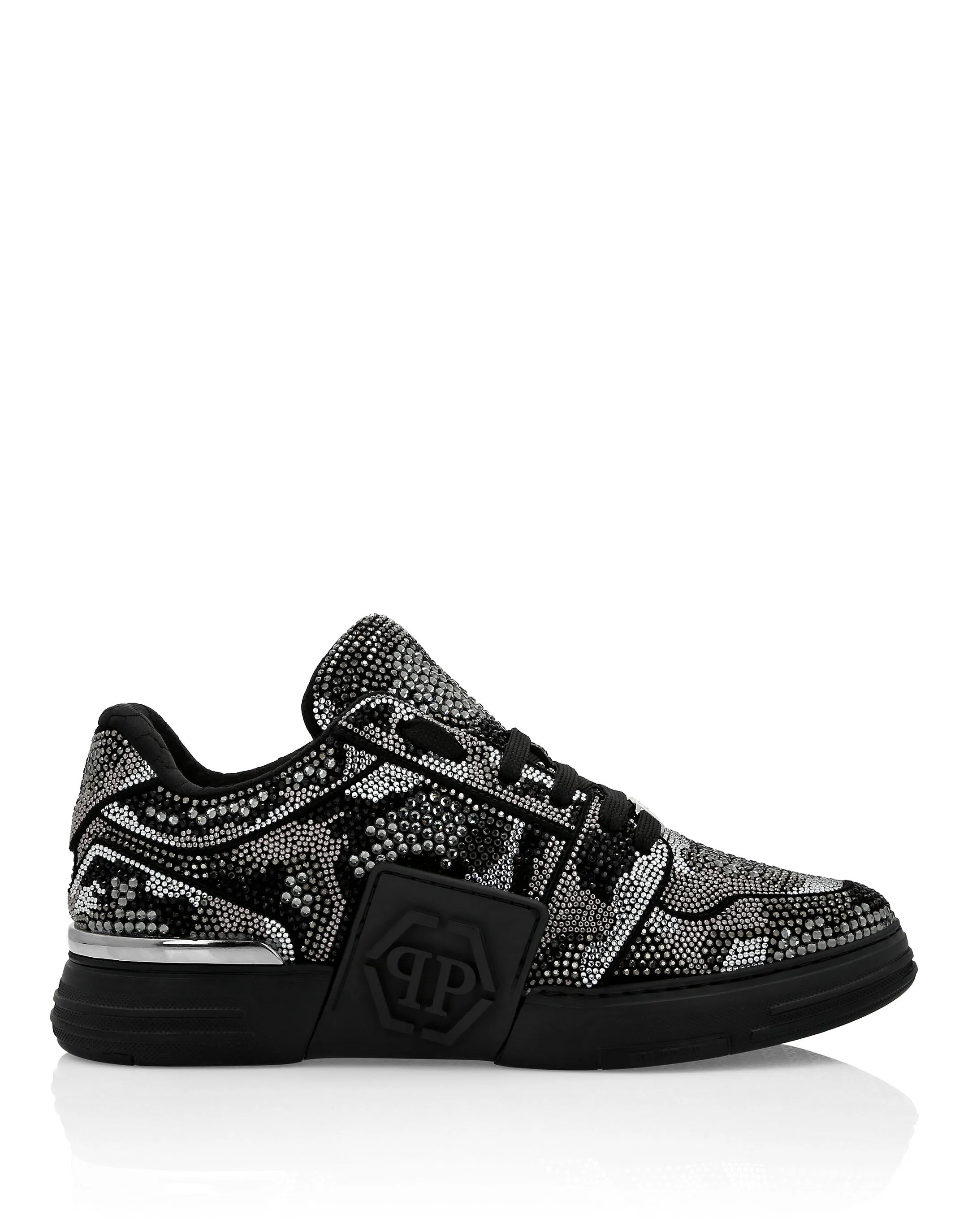 Crystal Royal Street Suede Lo-Top Sneakers Camouflage