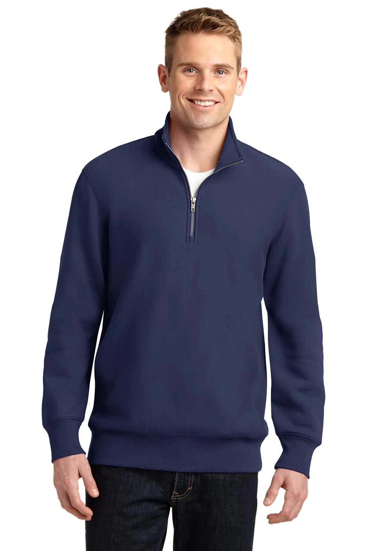 Custom Embroidered - Sport-Tek Super Heavyweight 1/4-Zip Pullover Sweatshirt. ST283