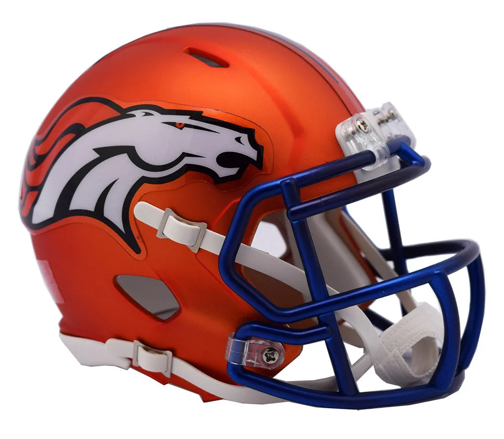 DENVER BRONCOS BLAZE SPEED MINI HELMET