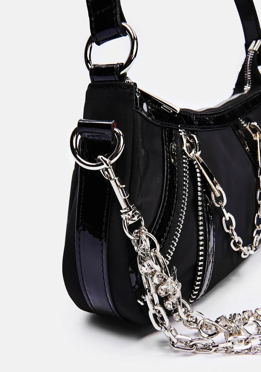 Don't Touch Chain Shoulder Bag-