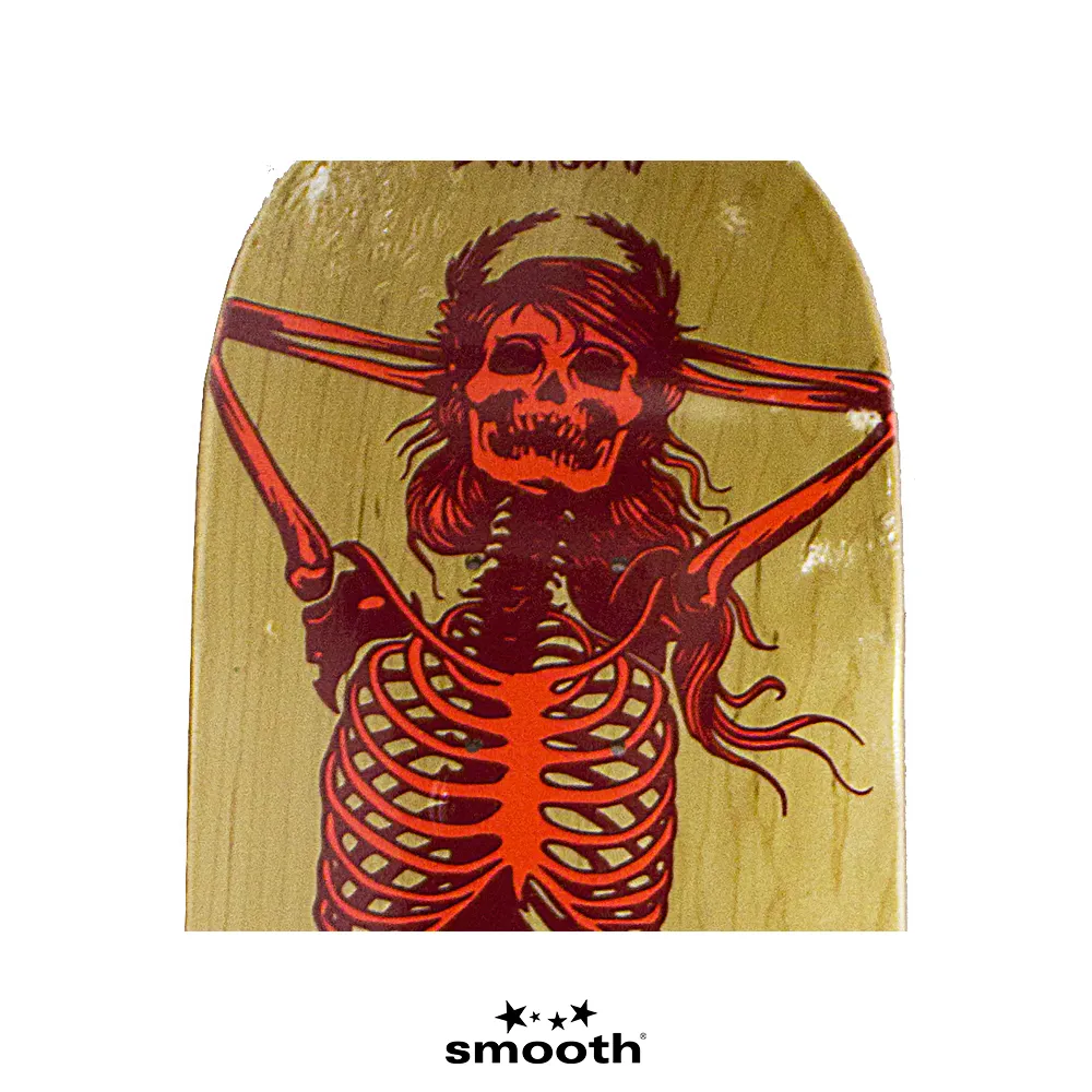 Doomsday Skeleton Mermaid Skateboard Deck Multicolor – 8.1″