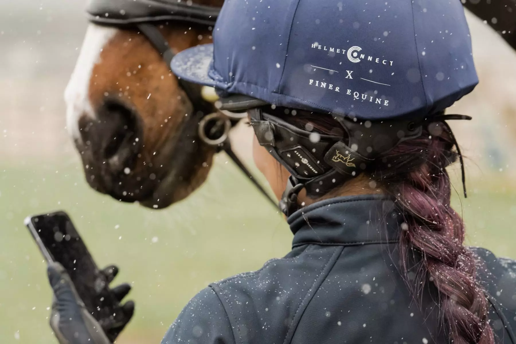 Finer Equine Helmet Connect 